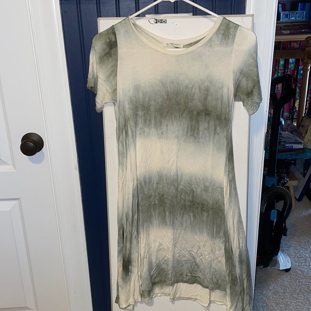 Tie dye boutique tshirt dress